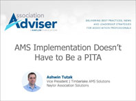 AMS Implementation Doesn't Have to Be a PITA