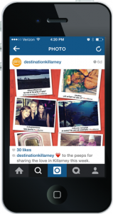 Tourism boards use Instagram to promote their destination.