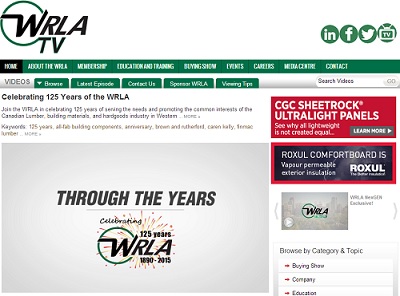 WRLA Video Home Page Ads
