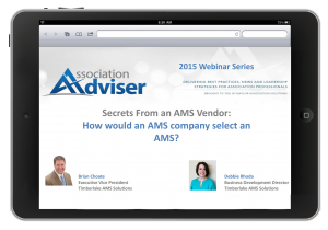 AMS Webinar iPad