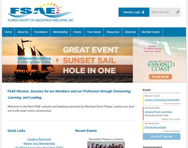 Florida Society of Association Executives Website
