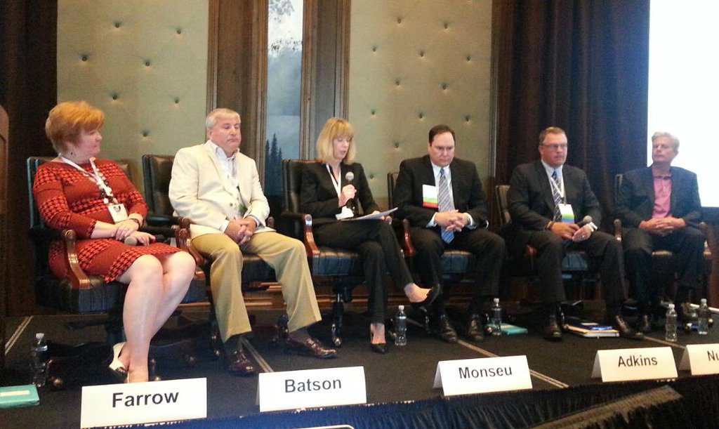 Betsy Monseu, moderates the Coal Supply Chain Panel at the 2015 Coal Market Strategies Conference in Park City, Utah.