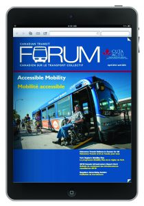 Canadian Transit Forum Magazine