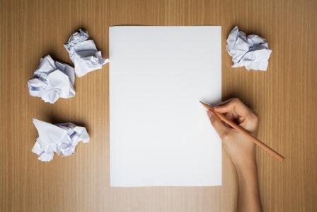 Maintaining updated contributor guidelines will help potential authors write pieces that fit your needs while making the submission process easier on your association staff. Blank writing page