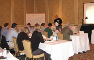 NASBP members during a class in Surety School. Photo courtesy of NASBP.