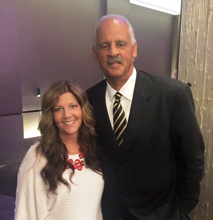 Chris Haerich with Stedman Graham, keynote speaker at a recent PACE event.