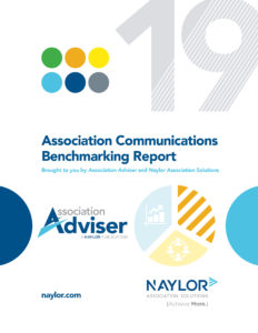 2019 Association Communications Benchmarking Report Cover