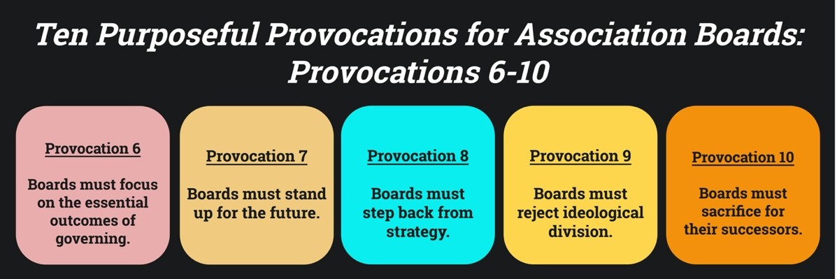 Ten Purposeful Provocations for Association Boards Part II ...