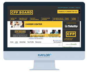 Naylor Association Job Boards on Desktop